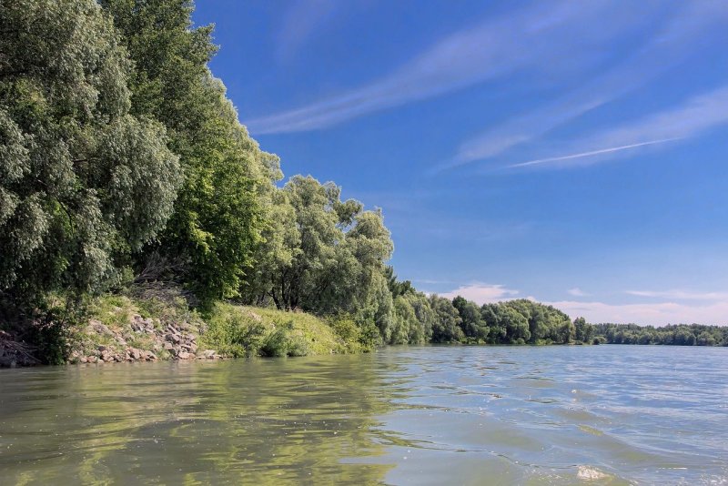 Река Дунай Словакия