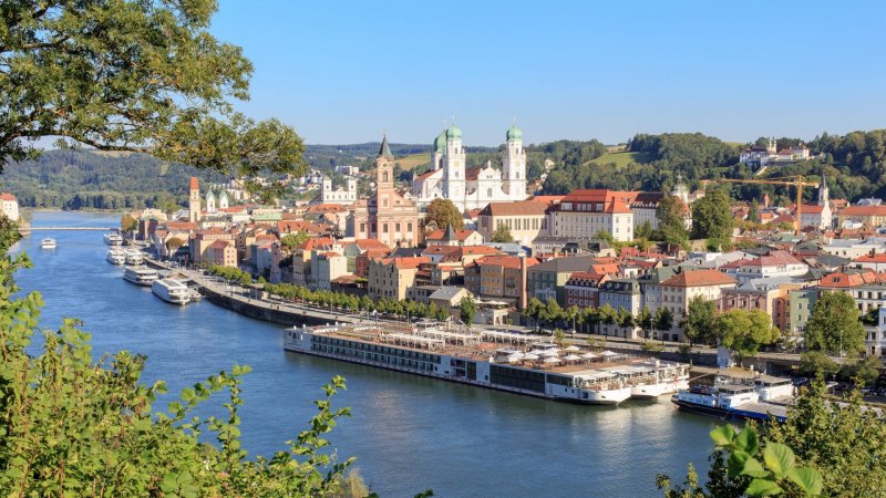 Река Дунай в Германии