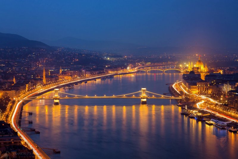 Будапешт река Дунай вид