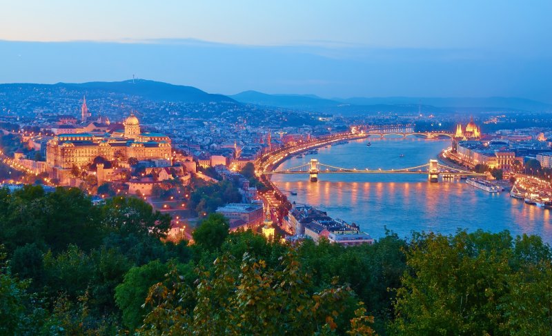 Венгрия Будапешт Дунай
