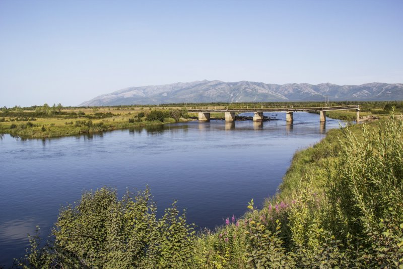 Река Купка Магаданская область