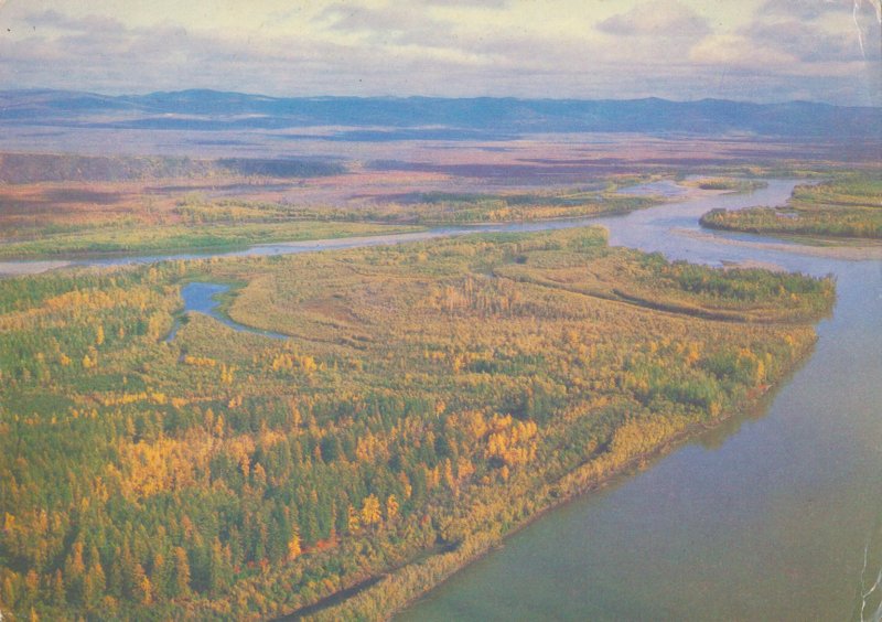 Река Колыма Якутия