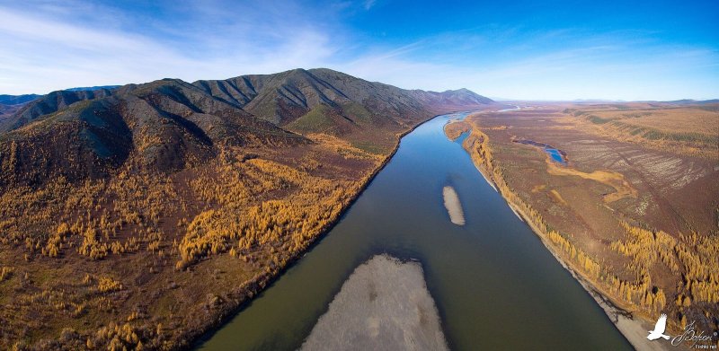Река Колыма Магаданская область