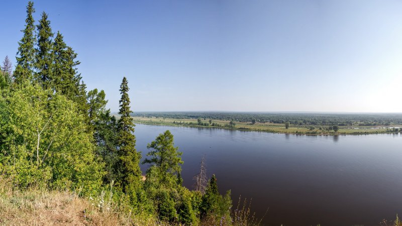Кама река Казань берег