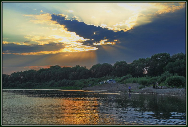 Река Ока Ступинский район