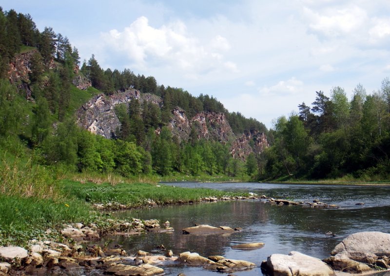 Река Юрюзань Янгантау