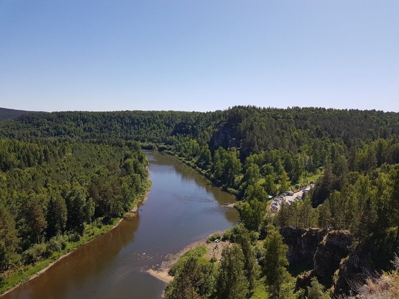 Река Юрюзань Катав-Ивановск