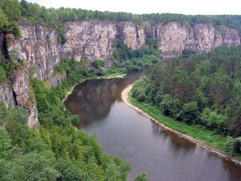 Река Юрюзань Усть-Катав