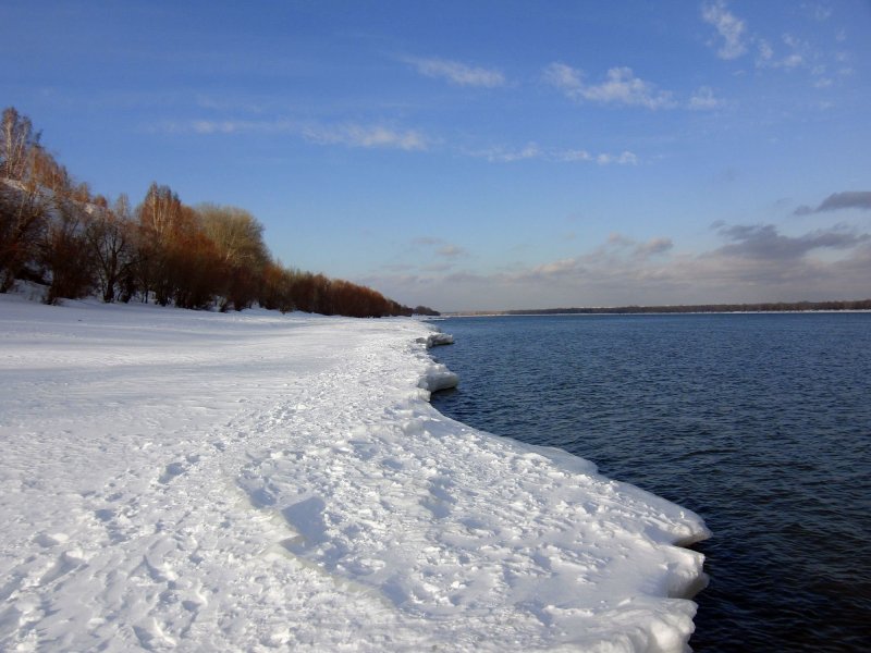 Барнаул красота река Обь