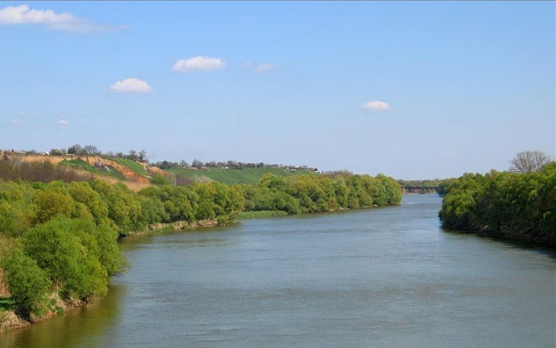 Река Кубань Кавказская