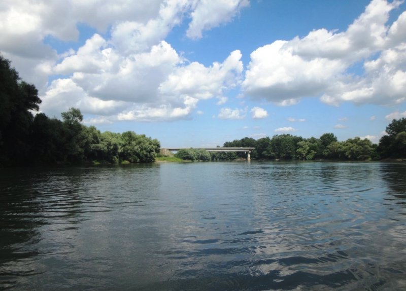 Река Бейсуг в Кубани