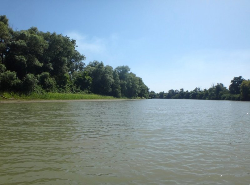 Адыгея река Кубань