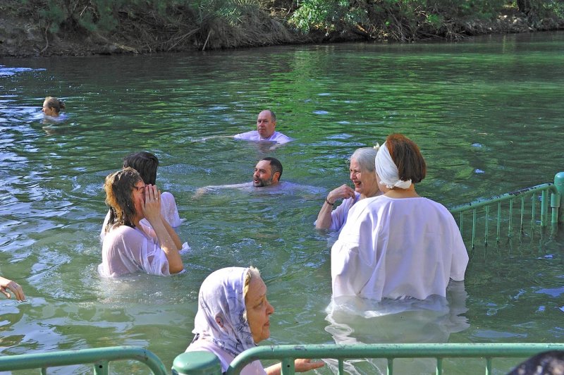 Вода в реке Иордан