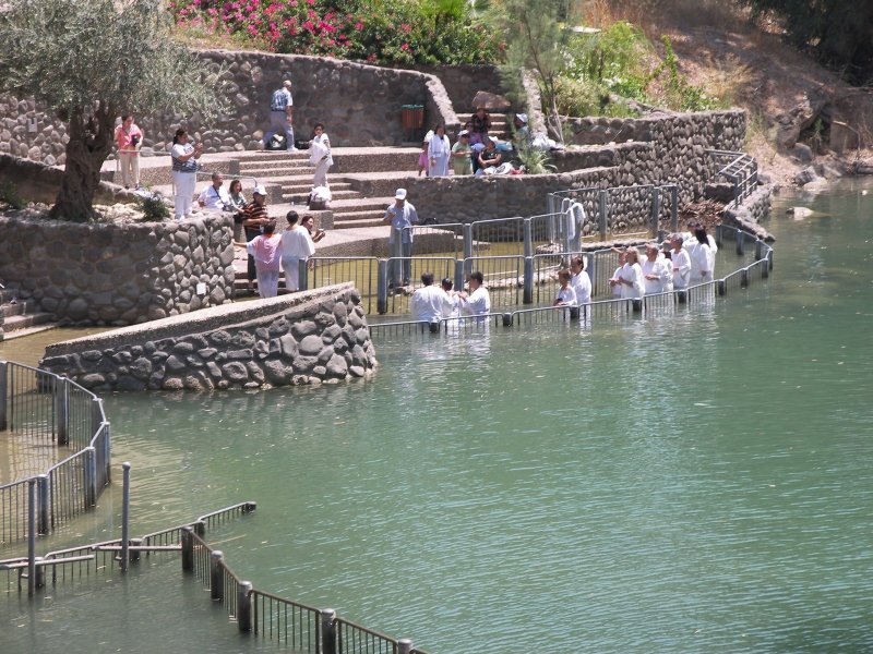Река Иордан место крещения Иисуса