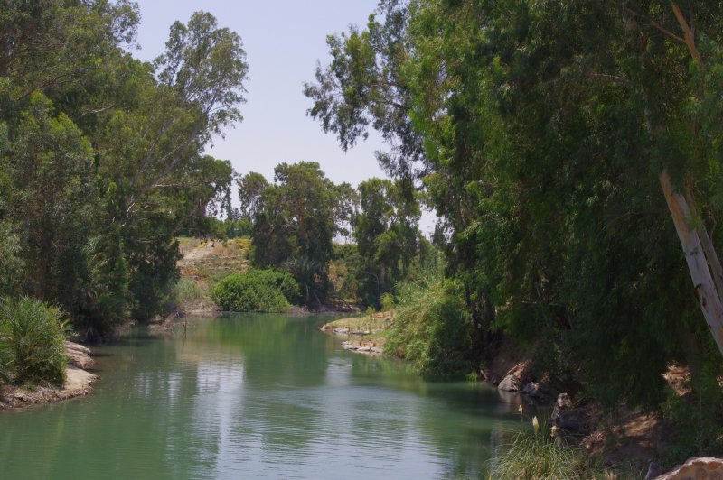 Глубина реки Иордан