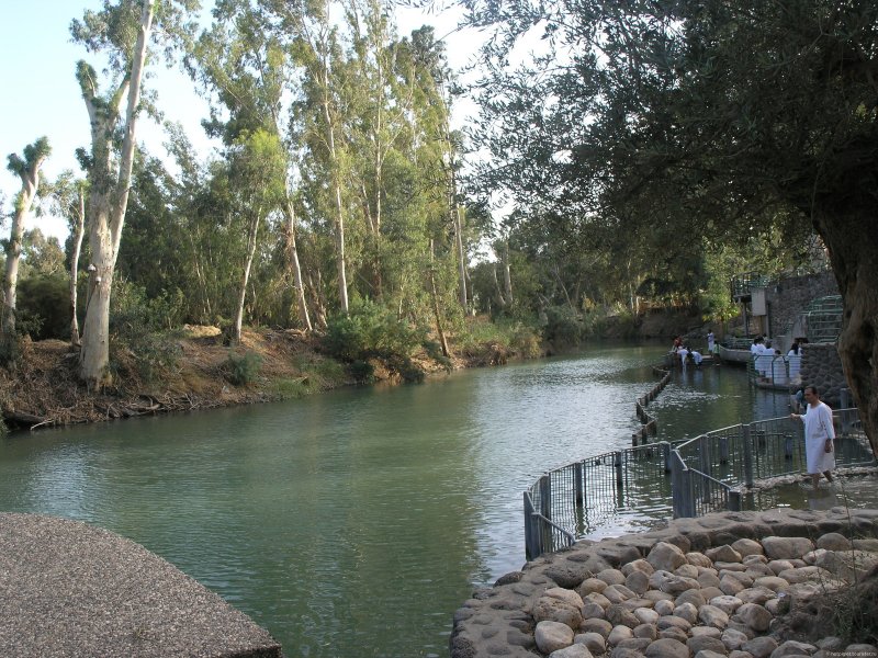 Река Иордан ширина
