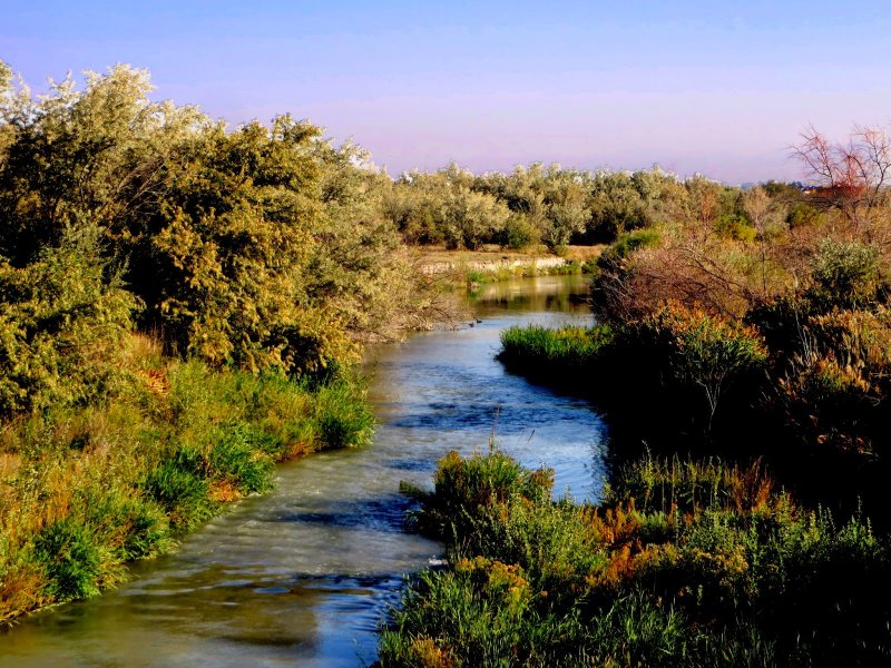 Место крещения Иисуса Христа на реке Иордан на карте
