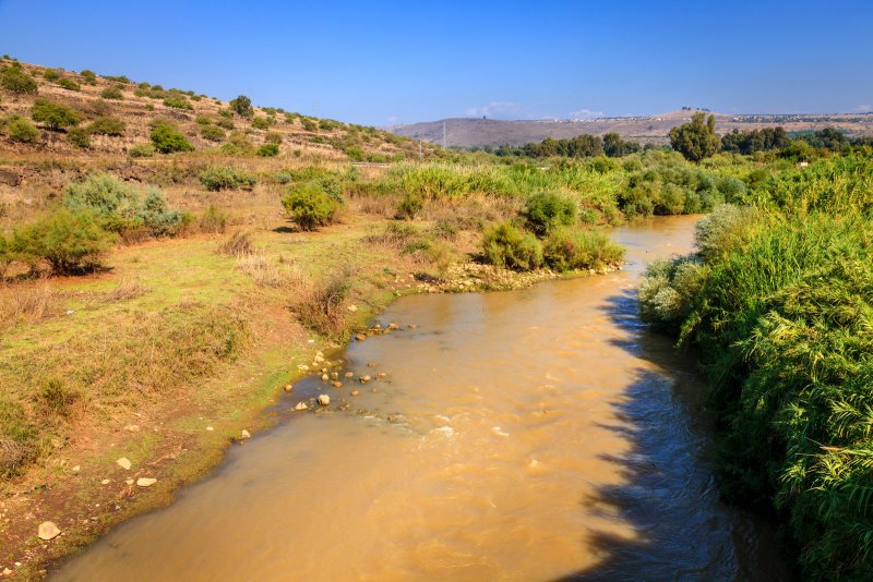 Иерусалим река Иордан