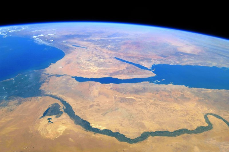 Река Нил в Африке