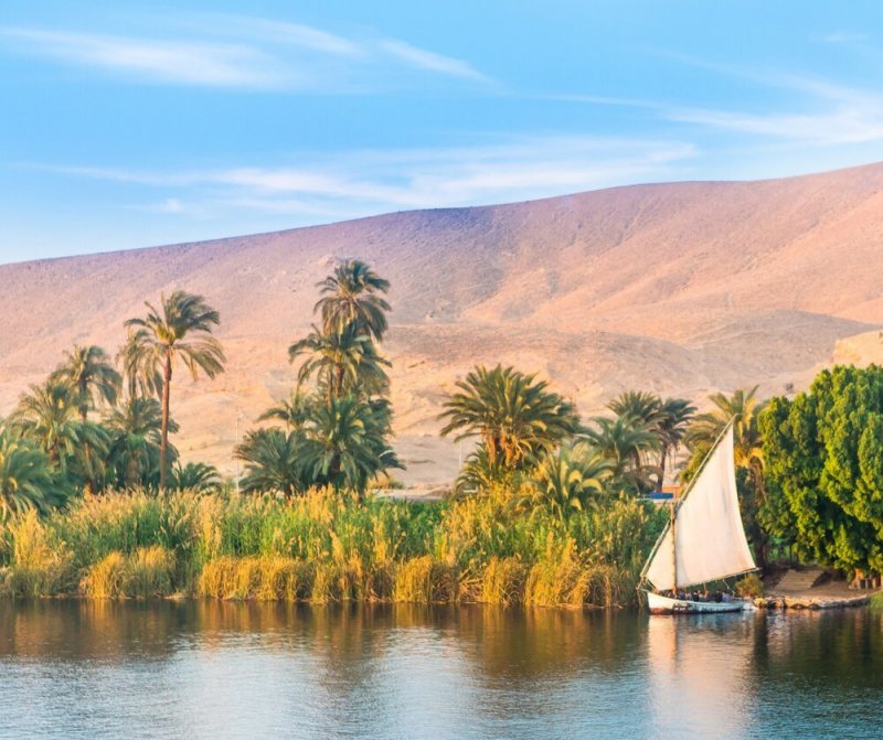 Разлив Нила в Египте