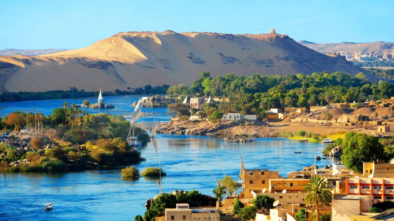 Берега реки Нил