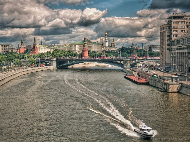 Москва река 2021