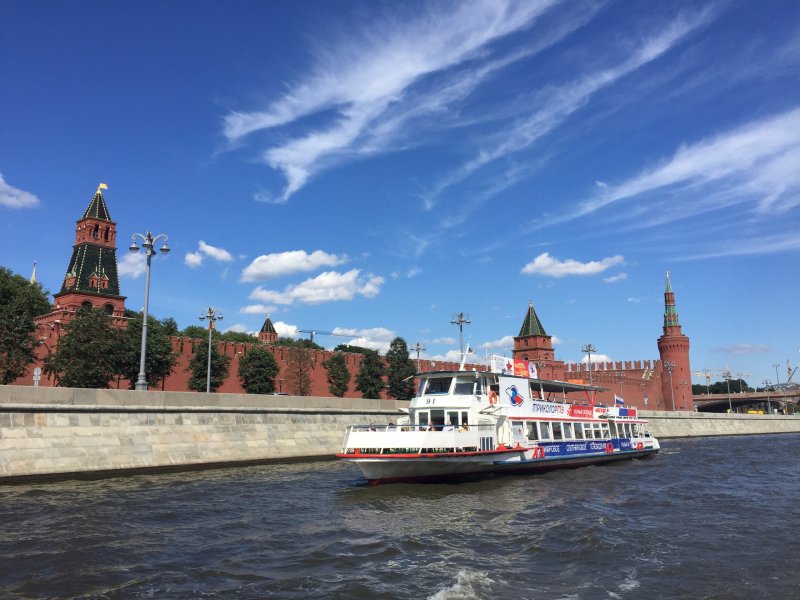 Москва река и Речной транспорт