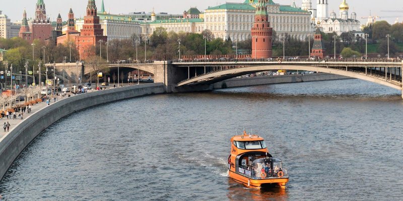 Москва река красивые