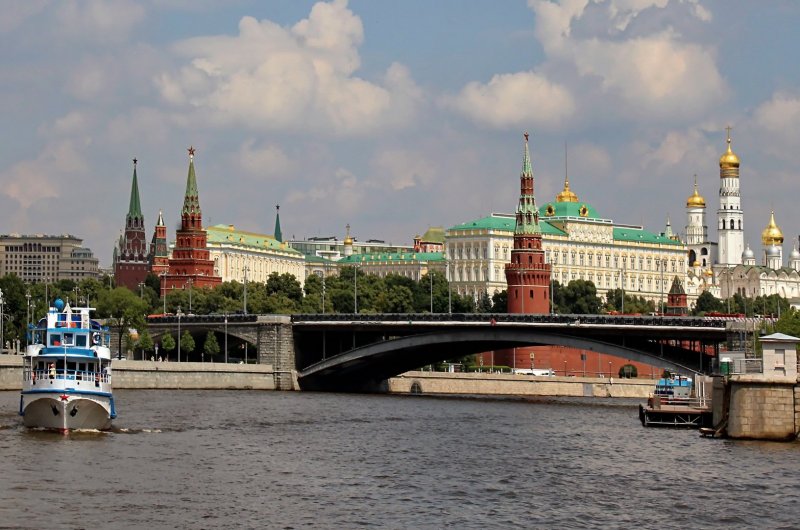 Москва река вид с Патриаршего моста