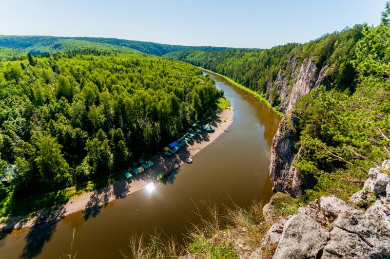 Река Чусовская