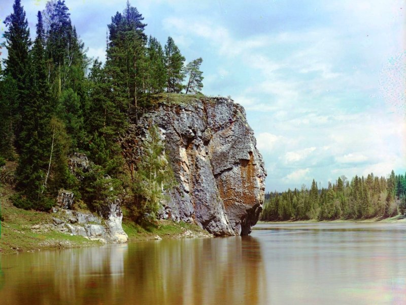 Урал, Чусовая, река, скала