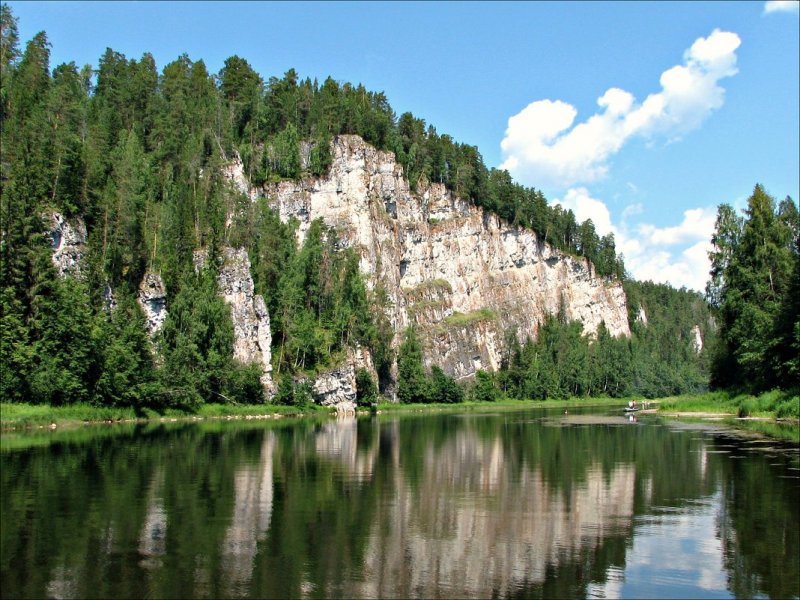 Свердловский регион Чусовая река