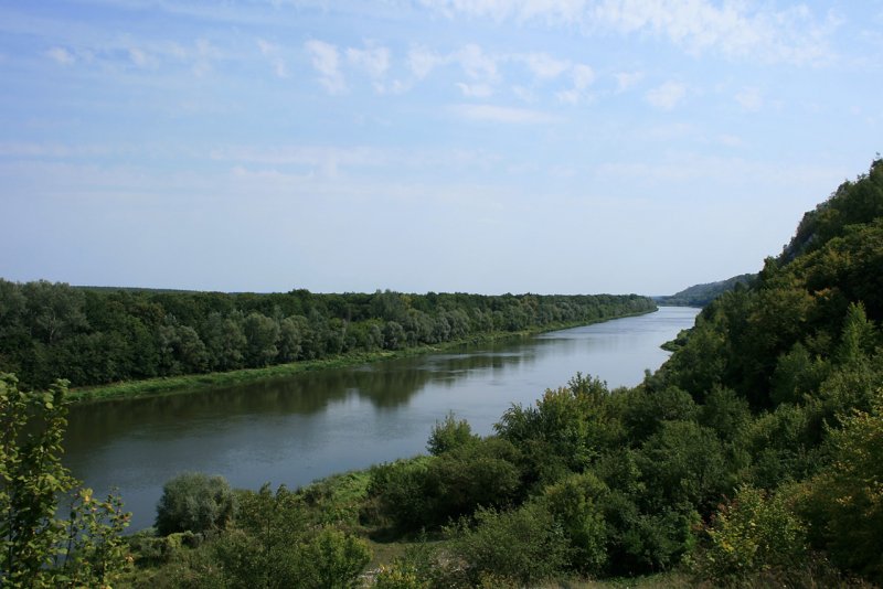 Река Дон осенью фото