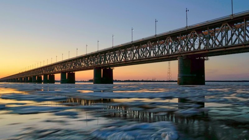 Амурский мост Хабаровск