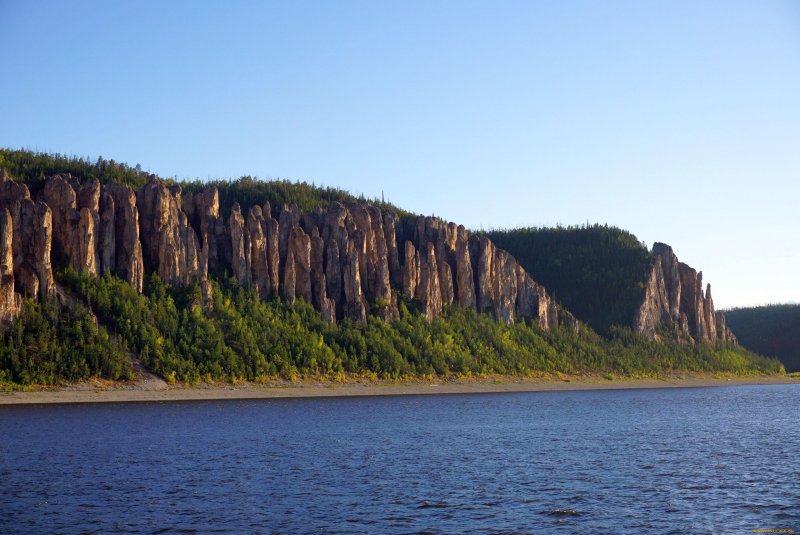Иркутск-Якутия-река Лена