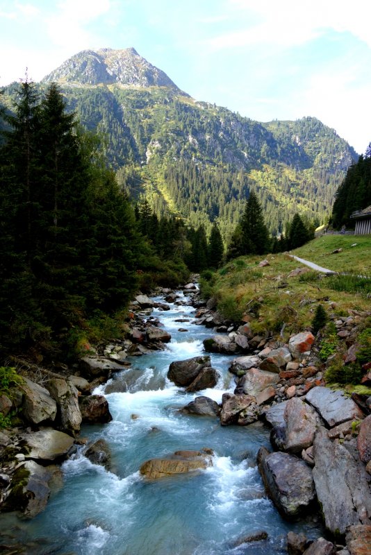 Водопад Грава Австрии