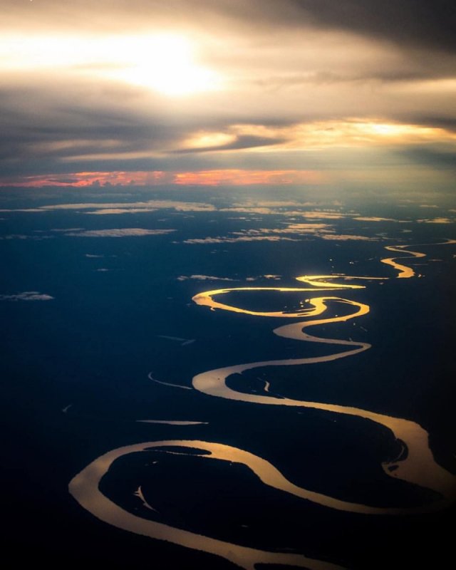 Самая полноводная река Амазонка