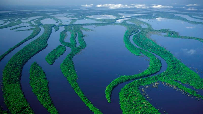 Амазонка ширина реки