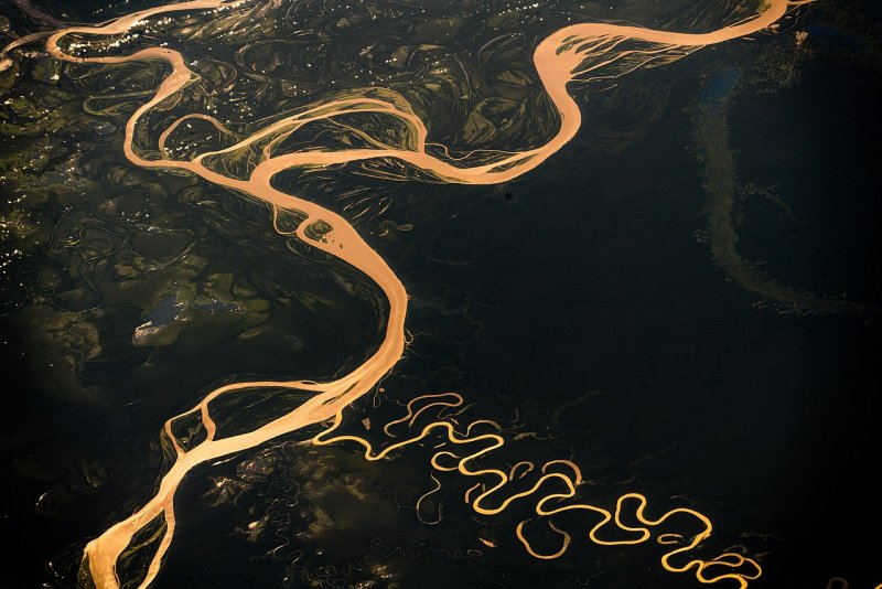 Журуа река в Южной Америке