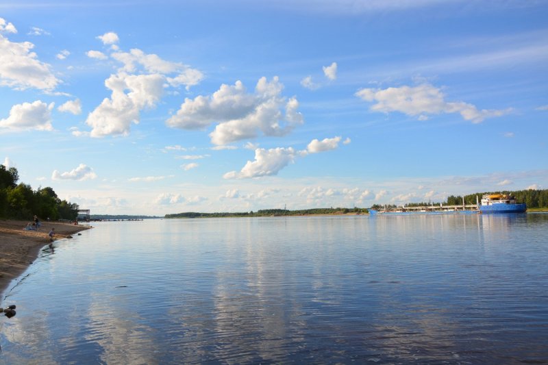 Река Волга в 4к