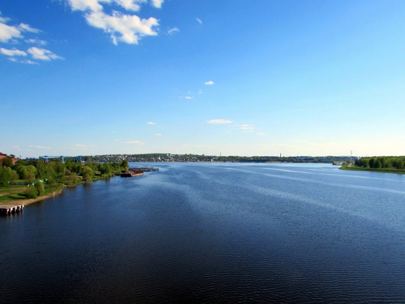Река Волга Тверь