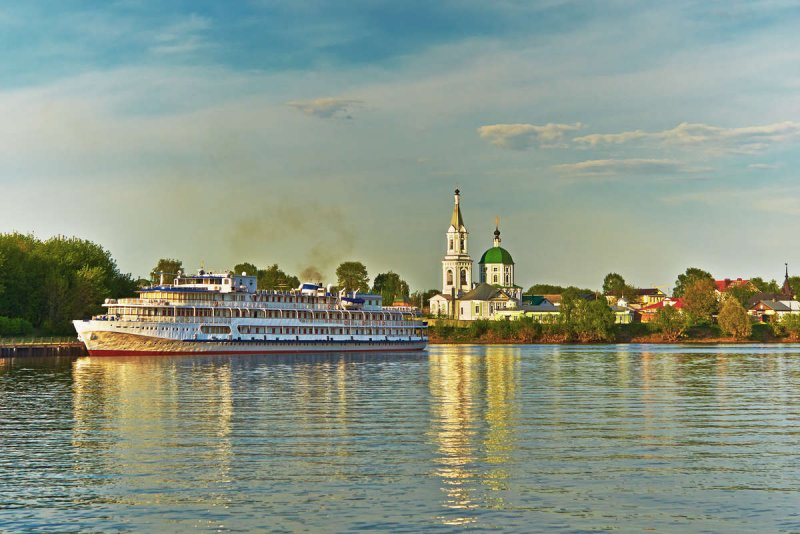 Река Волга речные круизы