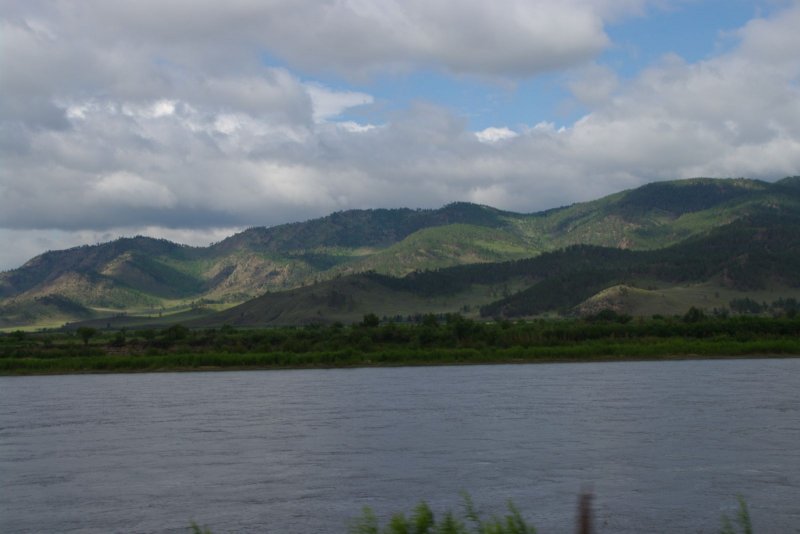 Мотив реки в пейзаже Селенга