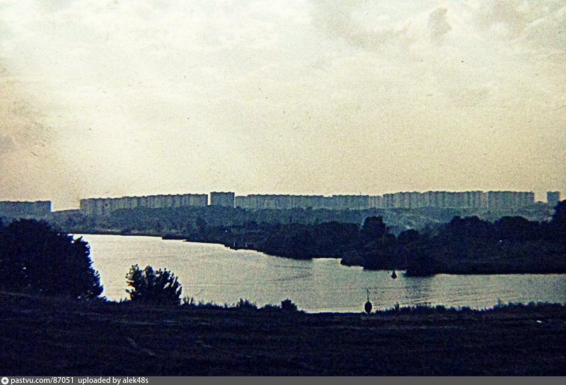 Река Москва местность