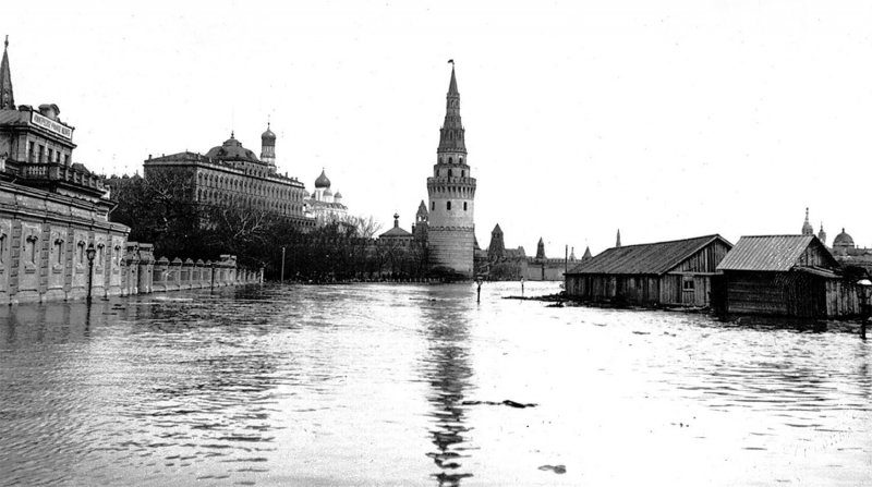 Наводнение Москвы апрель 1908 года
