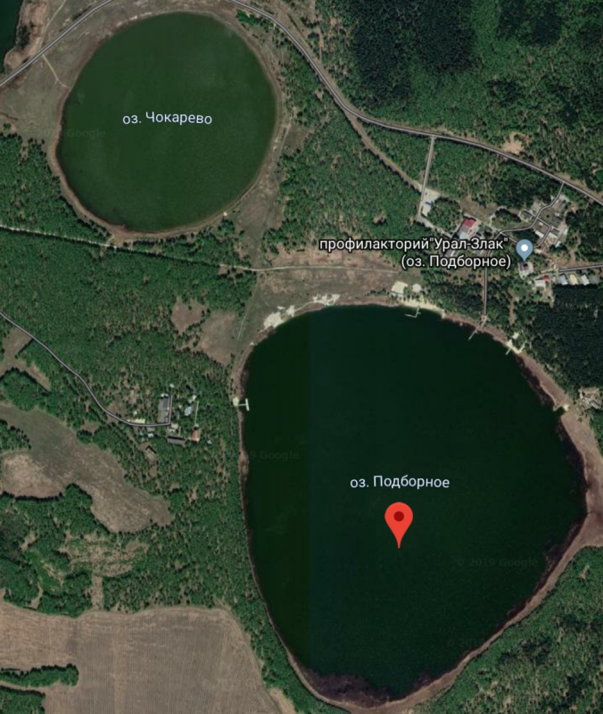 Озеро карагуз карта