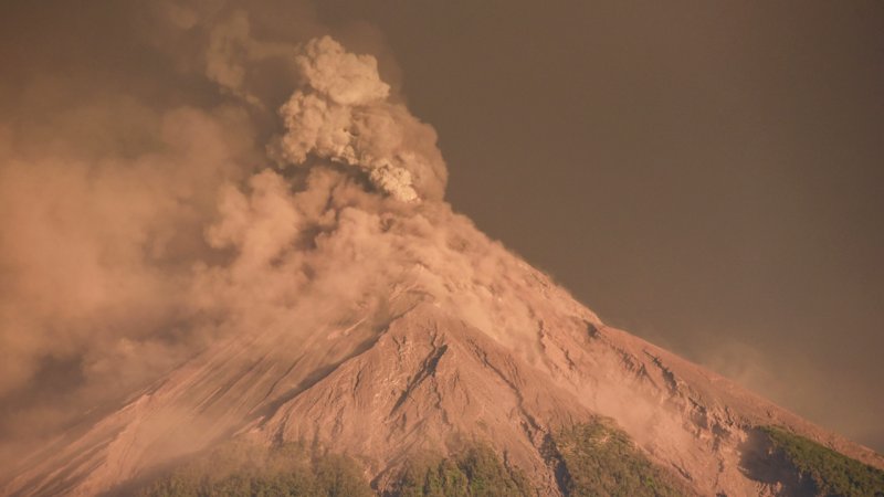 4 Июня 2018 года началось извержение вулкана Фуэго в Гватемале