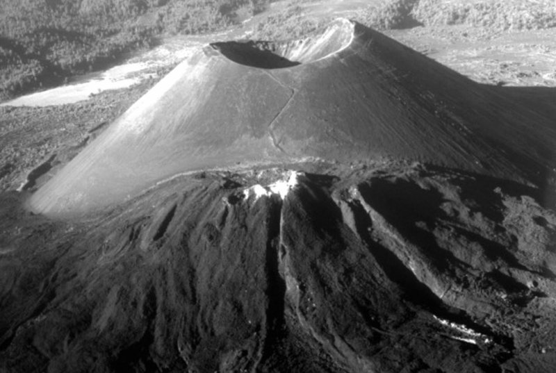 Вулкан Парикутин в Мексике