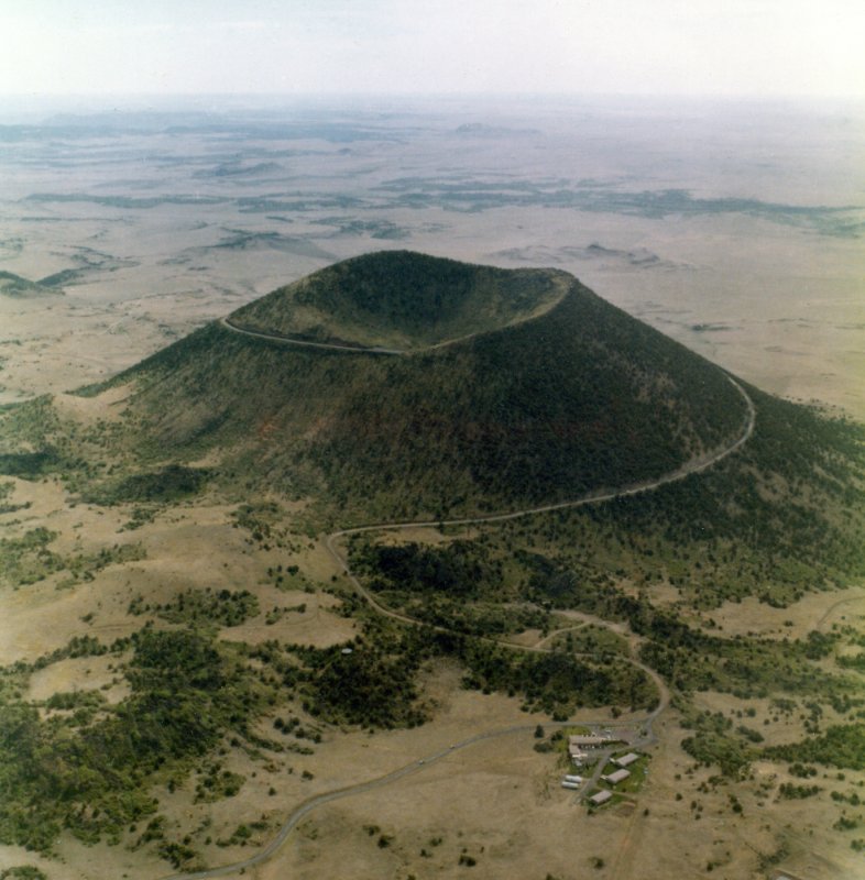 Сансет кратер вулкана