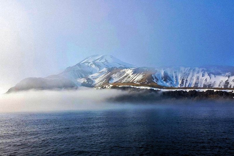 Остров Матуа вулкан Сарычева